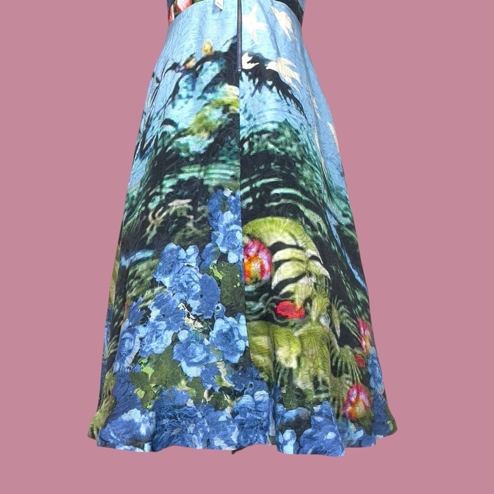 Anthropology x Tracy Reese Scenic View Linen Silk NWT Size 6 - Picture 12 of 16